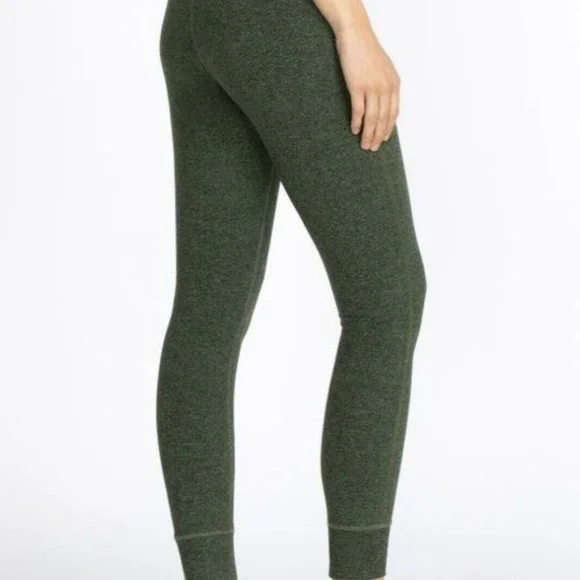 NWT Johnny Was Calme Ease Space Dye High Waist Leggings Green Soft Stretch XL - Picture 4 of 5